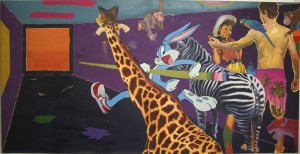 Daniel Lannes. Jungle Fever. 160cm x 300cm